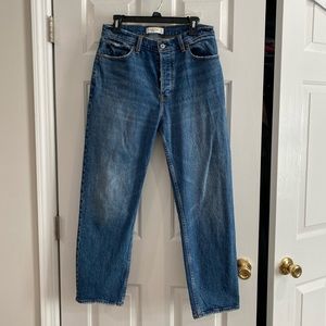 Abercrombie Dad high rise jeans